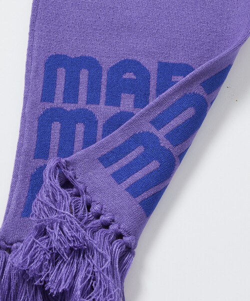 PUBLUX（パブリュクス）の「マリマリマリー×PUBLUX END CREDIT マフラー【限定展開】（マフラー・メンズ・パープル・ONE SIZE）」の5枚目の写真