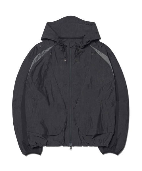 NOMANUAL(NOMANUAL)の「LIGHT SHIELD JACKET - WASHED BLACK(ナイロンジャケット・レディース・その他・LARGE/MEDIUM/SMALL)」の1枚目の写真