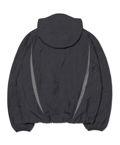 NOMANUAL(NOMANUAL)の「LIGHT SHIELD JACKET - WASHED BLACK(ナイロンジャケット・レディース・その他・LARGE/MEDIUM/SMALL)」の2枚目の写真