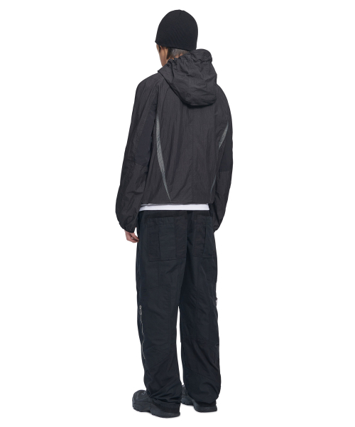 NOMANUAL(NOMANUAL)の「LIGHT SHIELD JACKET - WASHED BLACK(ナイロンジャケット・レディース・その他・LARGE/MEDIUM/SMALL)」の4枚目の写真