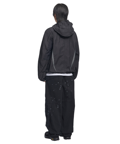 NOMANUAL(NOMANUAL)の「LIGHT SHIELD JACKET - WASHED BLACK(ナイロンジャケット・レディース・その他・LARGE/MEDIUM/SMALL)」の6枚目の写真
