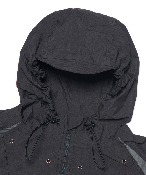 NOMANUAL(NOMANUAL)の「LIGHT SHIELD JACKET - WASHED BLACK(ナイロンジャケット・レディース・その他・LARGE/MEDIUM/SMALL)」の7枚目の写真