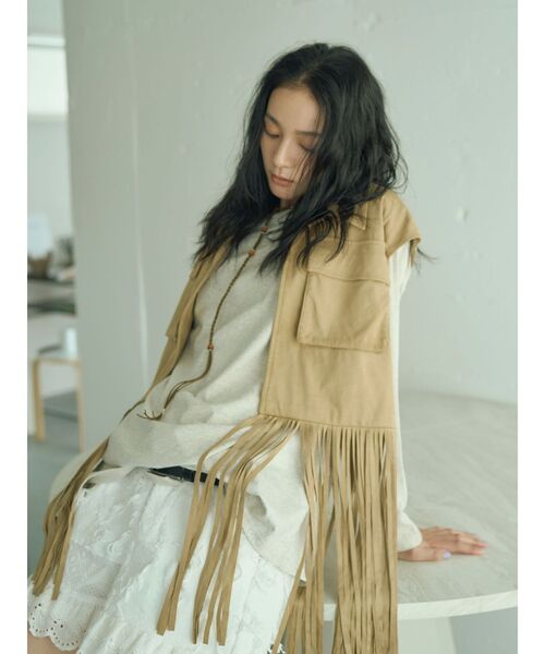 Ungrid（アングリッド）の「コットンレースパッチワークショートパンツ（その他パンツ・レディース・ブラック/オフホワイト・FREE）」の4枚目の写真