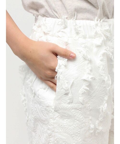 Ungrid（アングリッド）の「コットンレースパッチワークショートパンツ（その他パンツ・レディース・ブラック/オフホワイト・FREE）」の17枚目の写真