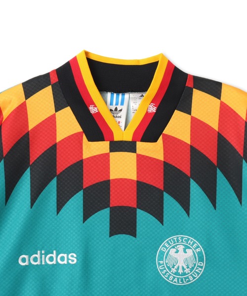 adidas(アディダス)の「adidas ドイツ代表 アウェイ レプリカ ユニフォーム 1994(ジャージ・メンズ・グリーン・XL/L/M/XXL)」の4枚目の写真
