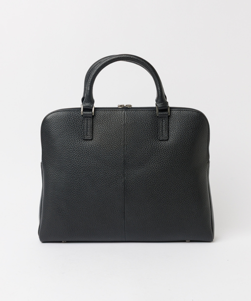 alfredoBANNISTER(アルフレッドバニスター)の「【A4対応 / 通勤鞄】シボレザー ブリーフケース / ビジネスバッグ(ビジネスバッグ・メンズ・ブラック・フリー)」の7枚目の写真
