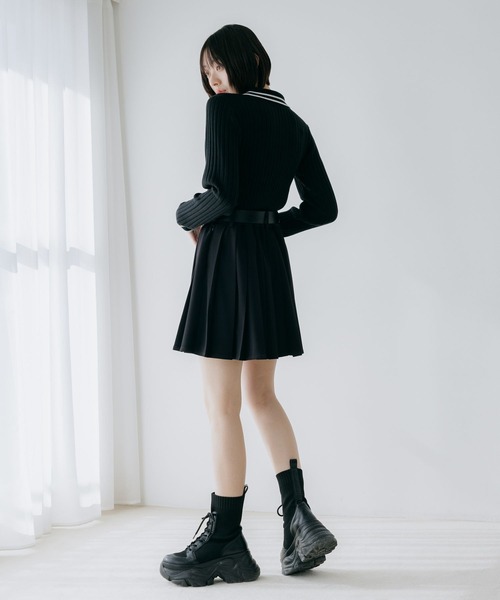 PAGEBOY（ページボーイ）の「イージケアプリーツショートパンツ（その他パンツ・レディース・ブラック/グレー・FREE）」の11枚目の写真