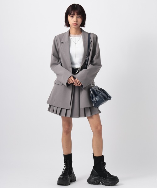 PAGEBOY（ページボーイ）の「イージケアプリーツショートパンツ（その他パンツ・レディース・ブラック/グレー・FREE）」の16枚目の写真