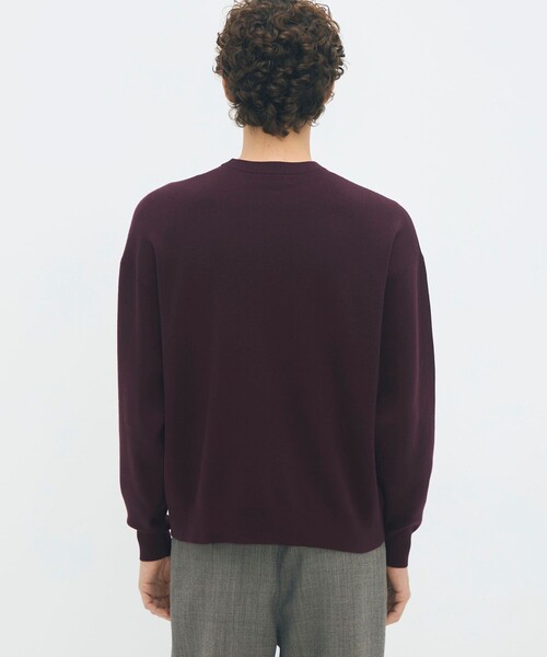 caban(キャバン)の「コットンカシミヤ クルーネックプルオーバー(ニット/セーター・メンズ・ボルドー/レッド/ライトグリーン/ダークオレンジ/ダークグリーン・S/M/L)」の17枚目の写真