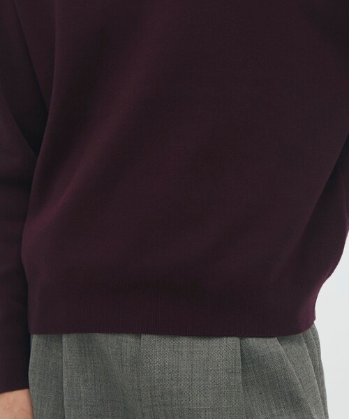 caban(キャバン)の「コットンカシミヤ クルーネックプルオーバー(ニット/セーター・メンズ・ボルドー/レッド/ライトグリーン/ダークオレンジ/ダークグリーン・S/M/L)」の20枚目の写真