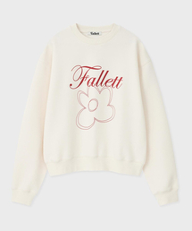 Fallett | フラワードローイングスウェットアイボリー(スウェット)