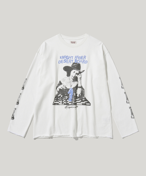RUSTICCLUB(ラスティッククラブ)の「RC KNIGHT RIDER RAW CUT LONG SLEEVE(Tシャツ/カットソー・レディース・その他・MEDIUM/LARGE)」の1枚目の写真