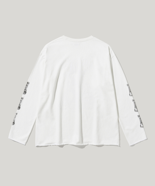 RUSTICCLUB(ラスティッククラブ)の「RC KNIGHT RIDER RAW CUT LONG SLEEVE(Tシャツ/カットソー・レディース・その他・MEDIUM/LARGE)」の2枚目の写真
