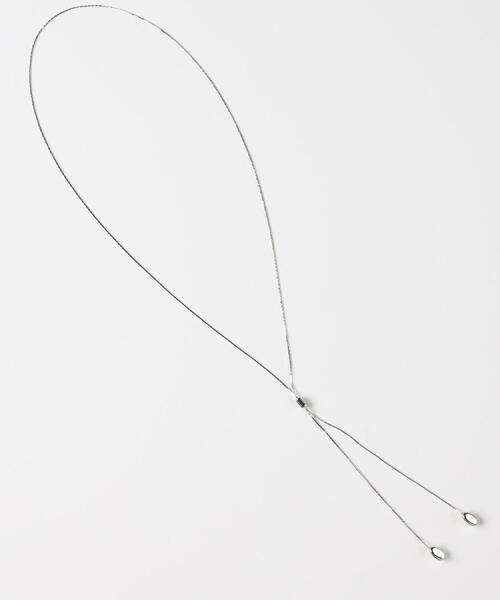 Right-on(ライトオン)の「Right-on Basic(ライトオンベーシック)【レディース】ロングタイネックレス(ネックレス・レディース・ゴールド/シルバー・ONE SIZE)」の11枚目の写真