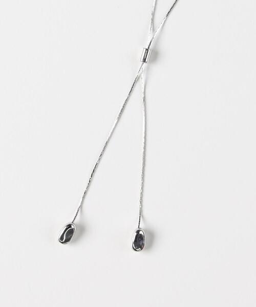 Right-on(ライトオン)の「Right-on Basic(ライトオンベーシック)【レディース】ロングタイネックレス(ネックレス・レディース・ゴールド/シルバー・ONE SIZE)」の10枚目の写真