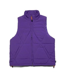 HAIGHT（ヘイト）の「ヘイト [HAIGHT] × グラインドロッジ [GRINDLODGE] - ベスト [DELTA QUILT VEST ft.GRINDLODGE HTGL-252001]（ダウンベスト）」