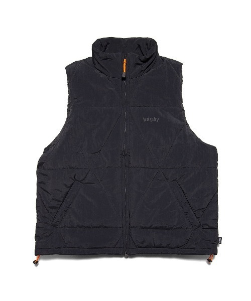 HAIGHT（ヘイト）の「ヘイト [HAIGHT] × グラインドロッジ [GRINDLODGE] - ベスト [DELTA QUILT VEST ft.GRINDLODGE HTGL-252001]（ダウンベスト・メンズ・パープル/ブラック・LARGE/MEDIUM/X-LARGE）」の2枚目の写真