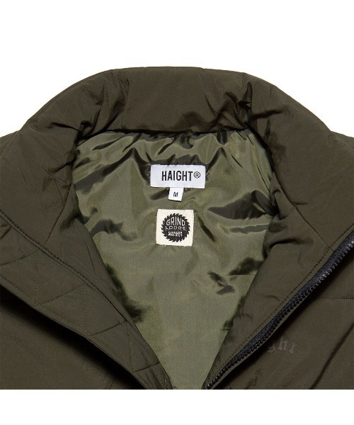 HAIGHT（ヘイト）の「ヘイト [HAIGHT] × グラインドロッジ [GRINDLODGE] - ベスト [DELTA QUILT VEST ft.GRINDLODGE HTGL-252001]（ダウンベスト・メンズ・パープル/ブラック・LARGE/MEDIUM/X-LARGE）」の6枚目の写真