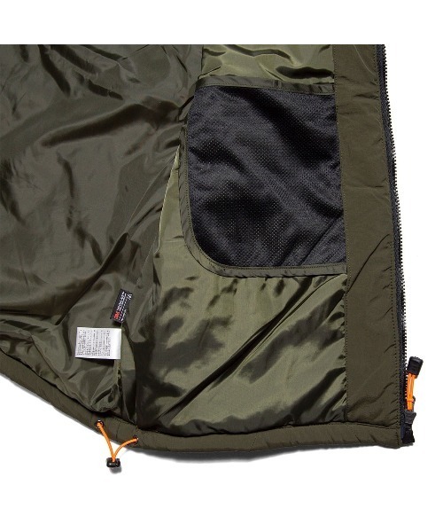 HAIGHT（ヘイト）の「ヘイト [HAIGHT] × グラインドロッジ [GRINDLODGE] - ベスト [DELTA QUILT VEST ft.GRINDLODGE HTGL-252001]（ダウンベスト・メンズ・パープル/ブラック・LARGE/MEDIUM/X-LARGE）」の7枚目の写真
