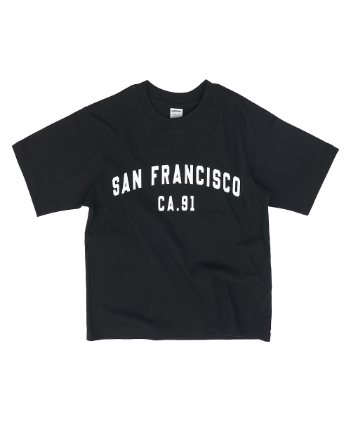 PAPERBOY(ペーパーボーイ)の「サンフランシスコ91 半袖Tシャツ-ホワイトメランジ(Tシャツ/カットソー・レディース・その他・SMALL/MEDIUM/LARGE/X-LARGE)」の5枚目の写真