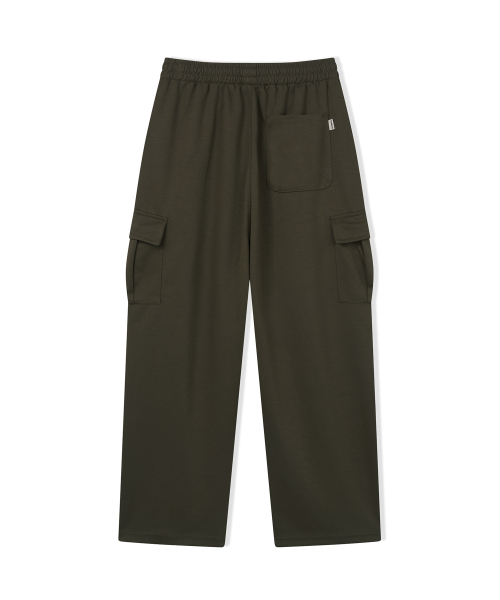 CAMEL WORK(キャメルワーク)の「ワンタックワイドカーゴスウェットパンツ(カーキ)(スウェットパンツ・メンズ・その他・LARGE/X-LARGE/SMALL/MEDIUM)」の3枚目の写真