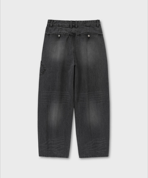 NONBLANK(ノンブランク)の「ウォッチポケットデニムパンツ_GREY(デニムパンツ・メンズ・グレー・MEDIUM/LARGE/X-LARGE)」の2枚目の写真