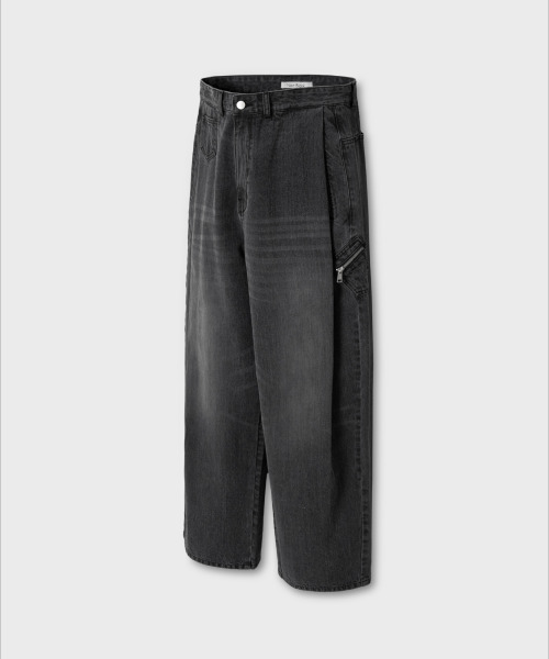 NONBLANK(ノンブランク)の「ウォッチポケットデニムパンツ_GREY(デニムパンツ・メンズ・グレー・MEDIUM/LARGE/X-LARGE)」の4枚目の写真