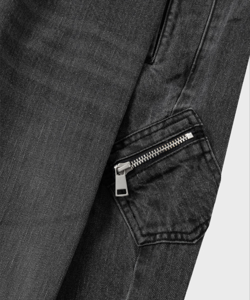 NONBLANK(ノンブランク)の「ウォッチポケットデニムパンツ_GREY(デニムパンツ・メンズ・グレー・MEDIUM/LARGE/X-LARGE)」の8枚目の写真