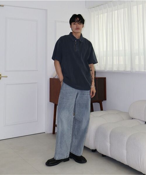 NONBLANK(ノンブランク)の「ウォッチポケットデニムパンツ_GREY(デニムパンツ・メンズ・グレー・MEDIUM/LARGE/X-LARGE)」の12枚目の写真