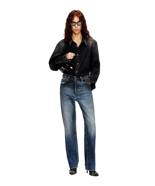 DIESEL(ディーゼル)の「ウィメンズ デニムパンツ 1988 D-ARK L.30(デニムパンツ・レディース・インディゴブルー・26inch/25inch/24inch/23inch)」の4枚目の写真