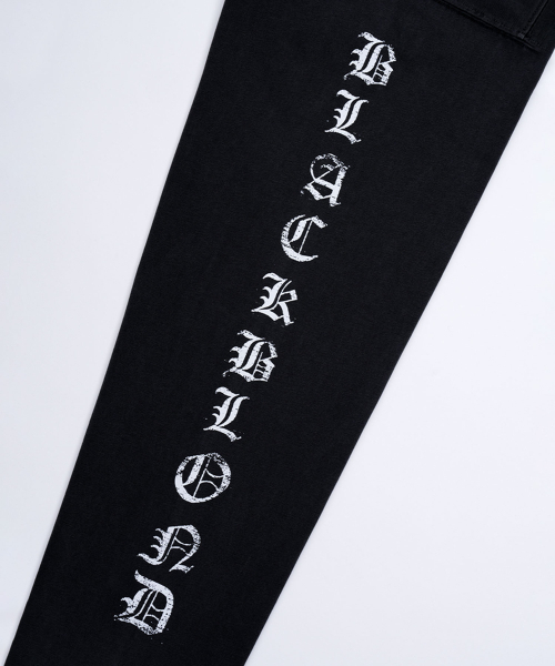 BLACK BLOND(ブラック ブロンド)の「ビビディ クラッシュドフェイス 長袖Tシャツ (ブラック)(Tシャツ/カットソー・レディース・その他・SMALL/MEDIUM/LARGE/X-LARGE/XX-LARGE)」の10枚目の写真