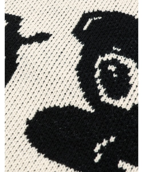 Little sunny bite(リトルサニーバイト)の「【8】【it】【Little Sunny Bite】little sunny bite x Humberto Cruz knit top(ニット/セーター・レディース・ブラック/アイボリー/ピンク・MEDIUM/SMALL)」の8枚目の写真