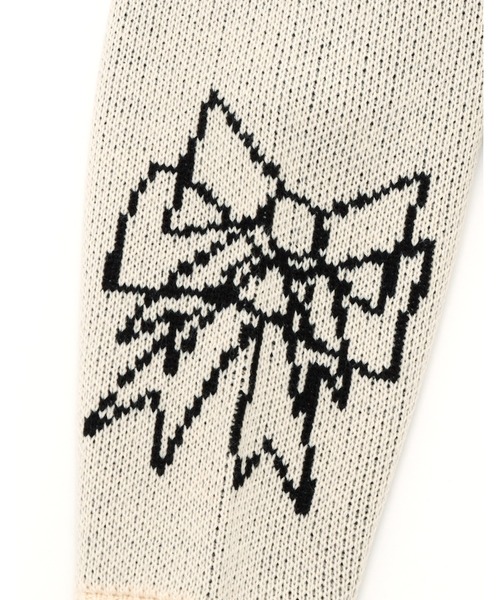 Little sunny bite(リトルサニーバイト)の「【8】【it】【Little Sunny Bite】little sunny bite x Humberto Cruz knit top(ニット/セーター・レディース・ブラック/アイボリー/ピンク・MEDIUM/SMALL)」の13枚目の写真