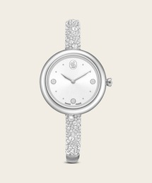 SWAROVSKI | 【公式】【スワロフスキー】Sublima bangle ウォッチ, スイス製, メタルブレスレット, シルバー系, ステンレス鋼(アナログ腕時計)