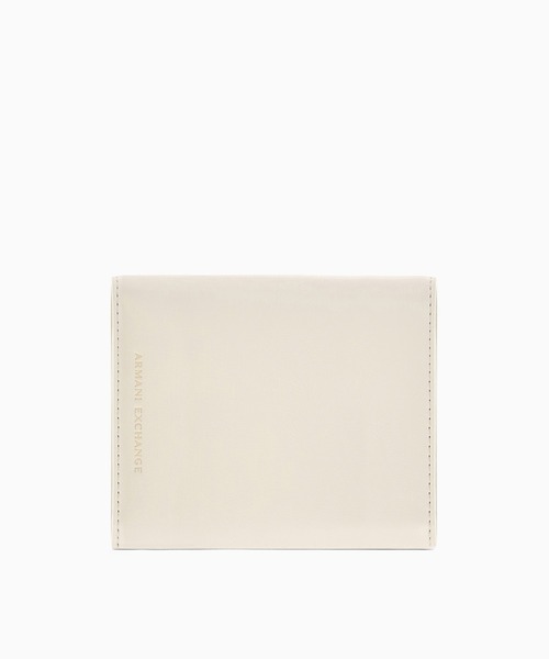ARMANI EXCHANGE（アルマーニエクスチェンジ）の「【A|X アルマーニ エクスチェンジ】＜オンライン限定＞AXロゴ 三つ折りミニウォレット（財布・レディース・ブラック/ホワイト・FREE）」の3枚目の写真