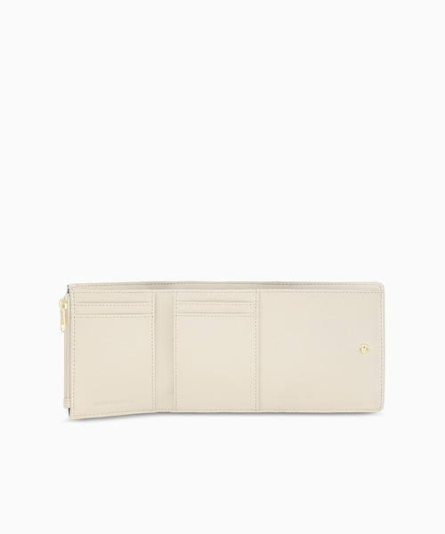 ARMANI EXCHANGE（アルマーニエクスチェンジ）の「【A|X アルマーニ エクスチェンジ】＜オンライン限定＞AXロゴ 三つ折りミニウォレット（財布・レディース・ブラック/ホワイト・FREE）」の4枚目の写真