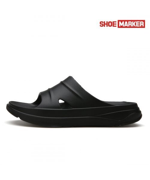 SHOEMARKER(シューマーカー)の「ウェバーエネルギーS 足に優しいリカバリースライド (0089038) WV22011 BK(サンダル・レディース・その他・23cm/24cm/25cm/26cm/27cm/28cm)」の1枚目の写真