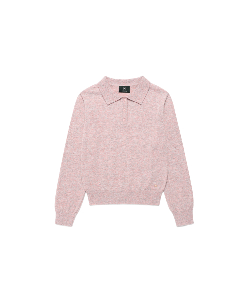 REORG（リオルグ）の「EOT SOFT BUTTON COLLAR KNIT PINKY BERRY（ニット/セーター・レディース・その他・FREE）」の5枚目の写真