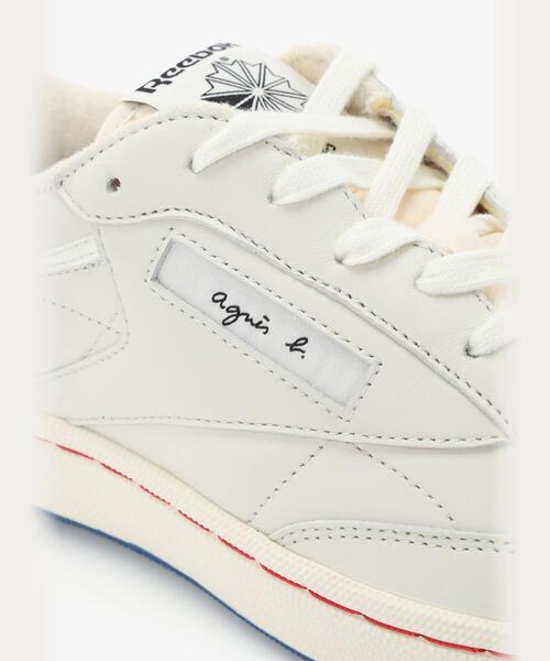 agnes b.(アニエスベー)の「agnes b. x Reebok メンズ リーボック CLUB C 85 VINTAGE(スニーカー・メンズ・マルチ・9.5/7.5/10.5/8.5/9/8/11.5)」の2枚目の写真