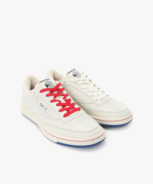 agnes b.(アニエスベー)の「agnes b. x Reebok メンズ リーボック CLUB C 85 VINTAGE(スニーカー・メンズ・マルチ・9.5/7.5/10.5/8.5/9/8/11.5)」の9枚目の写真