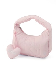 MLB Korea（エムエルビーコリア）の「【MLB KOREA/エムエルビーコリア】Basic Sportive Stitch Mini Hobo Bag /ベーシック スポーティー ステッチ ミニ ホーボーバッグ（ハンドバッグ）」