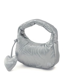 MLB Korea（エムエルビーコリア）の「【MLB KOREA/エムエルビーコリア】Basic Sportive Stitch Mini Hobo Bag /ベーシック スポーティー ステッチ ミニ ホーボーバッグ（ハンドバッグ）」