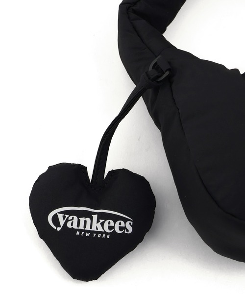 MLB Korea(エムエルビーコリア)の「【MLB KOREA/エムエルビーコリア】Basic Sportive Stitch Mini Hobo Bag /ベーシック スポーティー ステッチ ミニ ホーボーバッグ(ハンドバッグ・レディース・ブラック/シルバー/ライトピンク・FREE)」の8枚目の写真