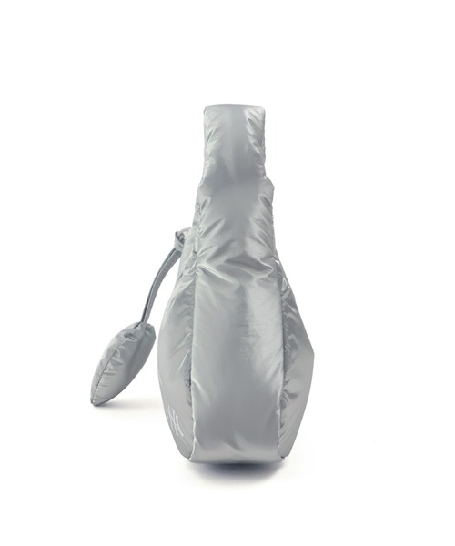 MLB Korea(エムエルビーコリア)の「【MLB KOREA/エムエルビーコリア】Basic Sportive Stitch Mini Hobo Bag /ベーシック スポーティー ステッチ ミニ ホーボーバッグ(ハンドバッグ・レディース・ブラック/シルバー/ライトピンク・FREE)」の14枚目の写真