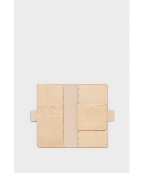 Hender Scheme(エンダースキーマ)の「smart phone folio(スマホケース/カバー・メンズ・ブラック/ナチュラル・FREE)」の6枚目の写真