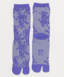 カヤ（カヤ）の「【カヤ】足袋型くつ下23～25cm フロート編み菊（ソックス/靴下）」