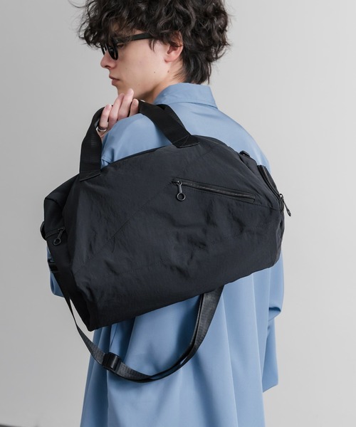 Rocky Monroe(ロッキーモンロー)の「2WAY ナイロンボストンバッグ/ショルダーバッグ/トラベルバッグ(ボストンバッグ・メンズ・ブラック/ピンク/グリーン/ブルー/カーキ・FREE)」の7枚目の写真