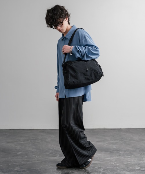 Rocky Monroe(ロッキーモンロー)の「2WAY ナイロンボストンバッグ/ショルダーバッグ/トラベルバッグ(ボストンバッグ・メンズ・ブラック/ピンク/グリーン/ブルー/カーキ・FREE)」の10枚目の写真