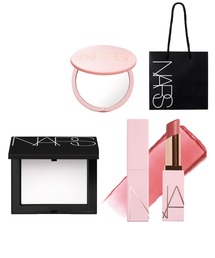 NARS | 【数量限定】ライトリフレクティングセッティングパウダー プレスト N+アフターグローリップバームN+オリジナルミラー+ショッパー(コスメキット/ギフトセット)