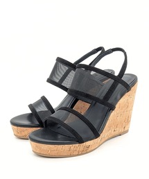 ALUNE（アルネ）の「チュールウェッジサンダル（サンダル）」